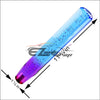 EZAUTOWRAP Shift Knob Stick Crystal Transparent Bubble Purple Blue Throw Gear Shifter 30cm