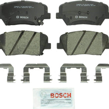 Bosch BC1432 QuietCast Premium Ceramic Disc Brake Pad Set For: Hyundai Azera, Santa Fe; Kia Sorento, Front