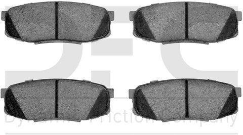 Rear Dynamic Friction Company 3000 Semi-Met Brake Pads 1311-1304-00