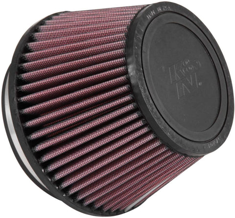 K&N Universal Clamp-On Air Filter: High Performance, Premium, Washable, Replacement Filter: Flange Diameter: 5 In, Filter Height: 4.125 In, Flange Length: 1 In, Shape: Tapered Conical, RU-5163XD