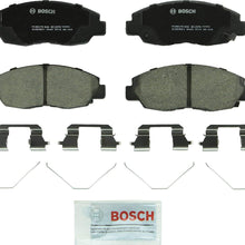 Bosch BC1578 QuietCast Premium Ceramic Disc Brake Pad Set For 2012-2015 Honda Civic; Front