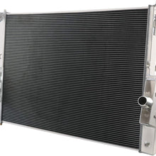 ALLOYWORKS 3 Row Core Full Aluminum Radiator For 2008 2009 2010 Ford F-250 F-350 F-450 F-550 Super Duty 6.4L V8 Diesel