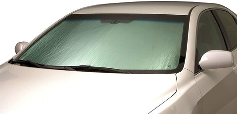 Intro-Tech NS-89 Silver Custom Fit Windshield Sunshade for Select Nissan Rogue Models