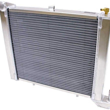 Be Cool 60003 Direct-Fit Natural Finish Radiator for GM w/Std Trans
