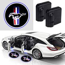 2Pcs For Mazda Car Door Logo Projector Lights LED Wireless Car Door Paste Courtesy Welcome Ghost Shadow Lights Lamp Suitable For Mazda All Models