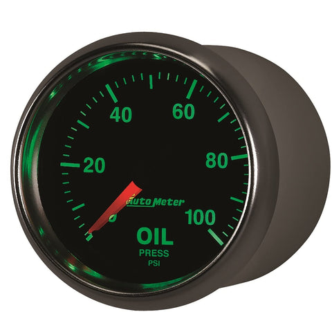 Auto Meter 3821 GS Mechanical Oil Pressure Gauge,2.3125 in.