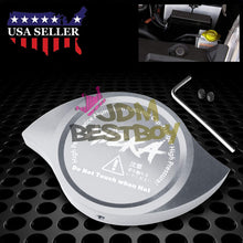 JDMBESTBOY Gunmetal Billet Aluminum Radiator Protector Pressure Cap Cover Car High Performance