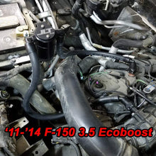 2011-2019 F150 2.7EB 3.5EB 5.0 Passenger Side JLT Oil Separator Black