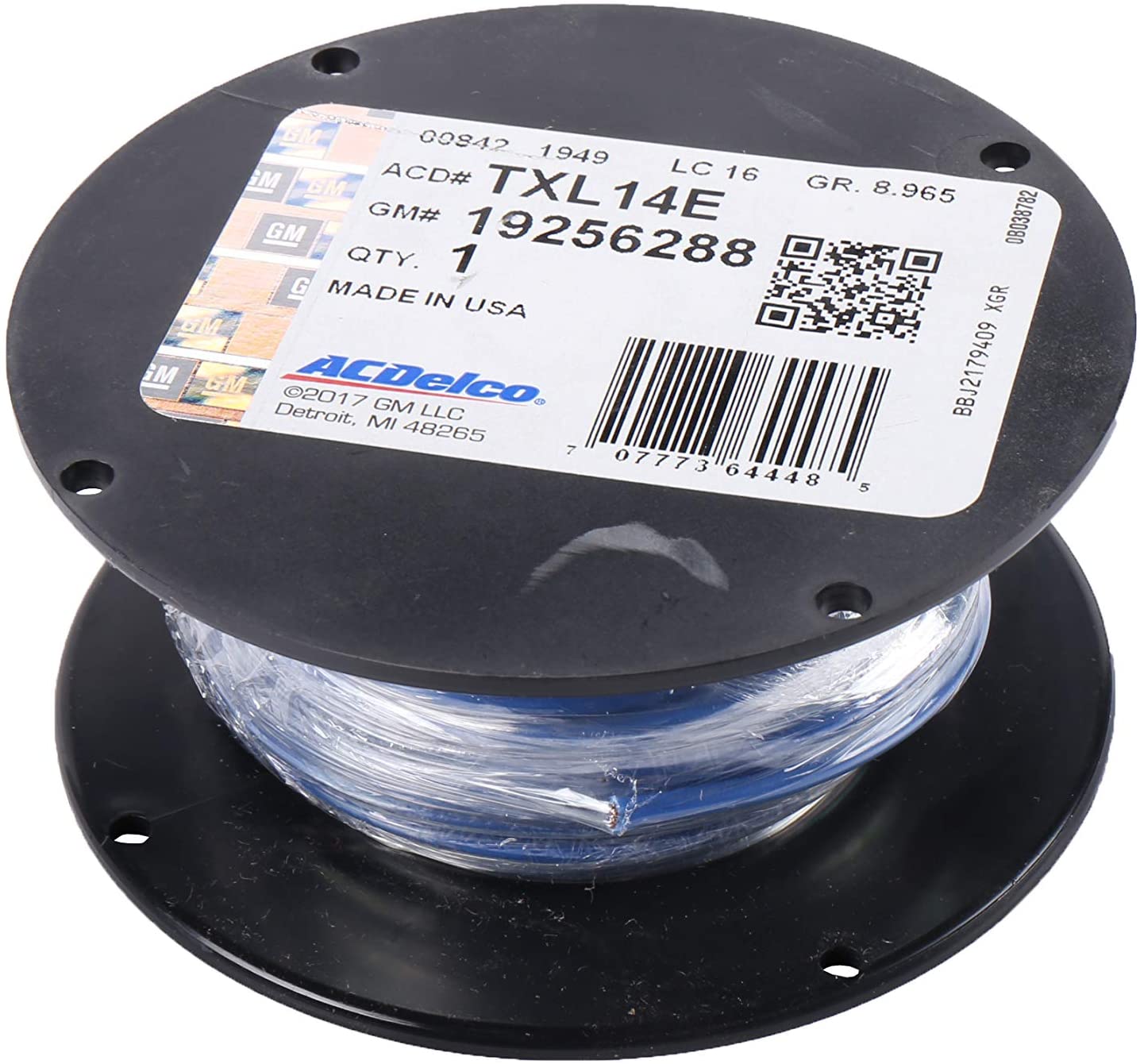 ACDelco TXL14E GM Original Equipment 50 ft Spool of Blue 14 Gauge Thin Wall TXL Wire