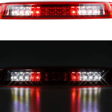 Sanzitop LED 3rd Brake Light Rear Third Brake Light High Mount Stop Light Cargo Lamp Fit fit 1999-2006 Chevy Silverado GMC Sierra 5978318 (Black Housing Clear Lens)