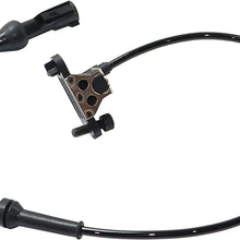 ABS Speed Sensor Compatible With 2006-2010 Ford Explorer & Mercury Mountaineer Driver Side 2-Prong Pin Male Terminal