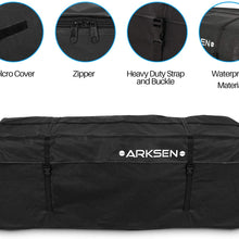 Expendable 58" Cargo Carrier Bag Water-Resistant Hitch Mount Luggage Roof Rack