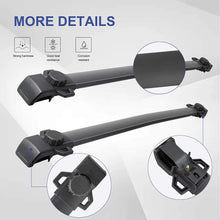 MOSTPLUS Roof Rack Cross Bar Rail Compatible with 2014-2018 Jeep Renegade Cargo Racks Rooftop Luggage Canoe Kayak Carrier