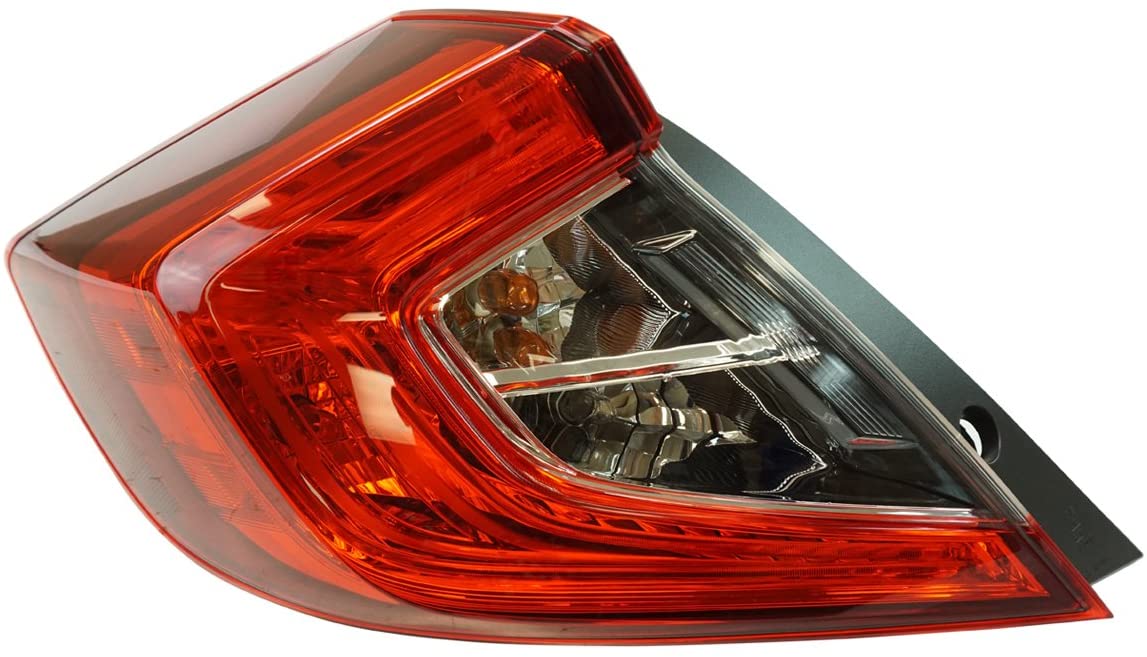 Tail Light Lamp Rear LH Driver Side for Honda Civic 4 Door Sedan Brand