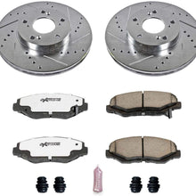 Power Stop K1043-26 Front Z26 Street Warrior Brake Kit Acura Honda