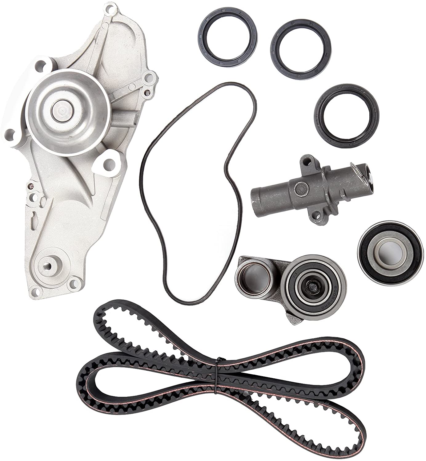OCPTY Timing Belt Kit Including Timing Belt Water Pump with Gasket