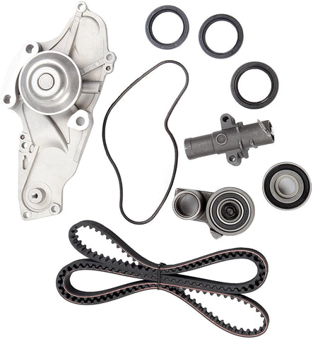 ANPART Timing Belt Kit Fit For 2005-2018 Honda Odyssey 2005-2018 Honda Pilot 2006-2014 2017 2018 Honda Ridgeline 2004-2007 Saturn Vue Timing Belt Water Pump Tensioner Gasket Set