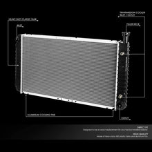 DNA Motoring OEM-RA-2044 2044 OE Style Bolt-On Aluminum Core Radiator Replacement