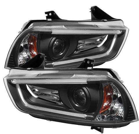 Spyder Auto 5074201 Projector Style Headlights Black/Clear