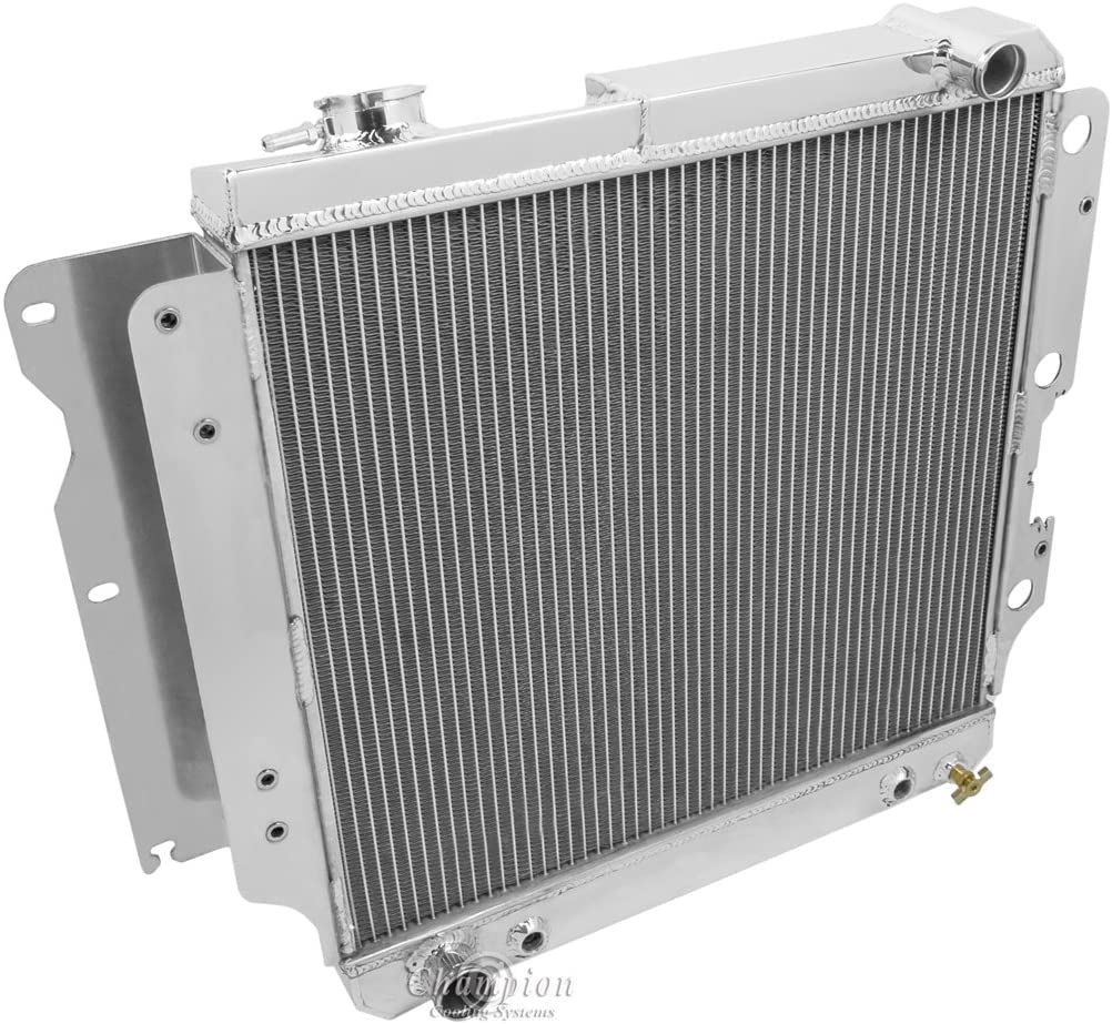 Champion Cooling, 3 Row All Aluminum Radiator for Jeep Wrangler YJ, CC2101