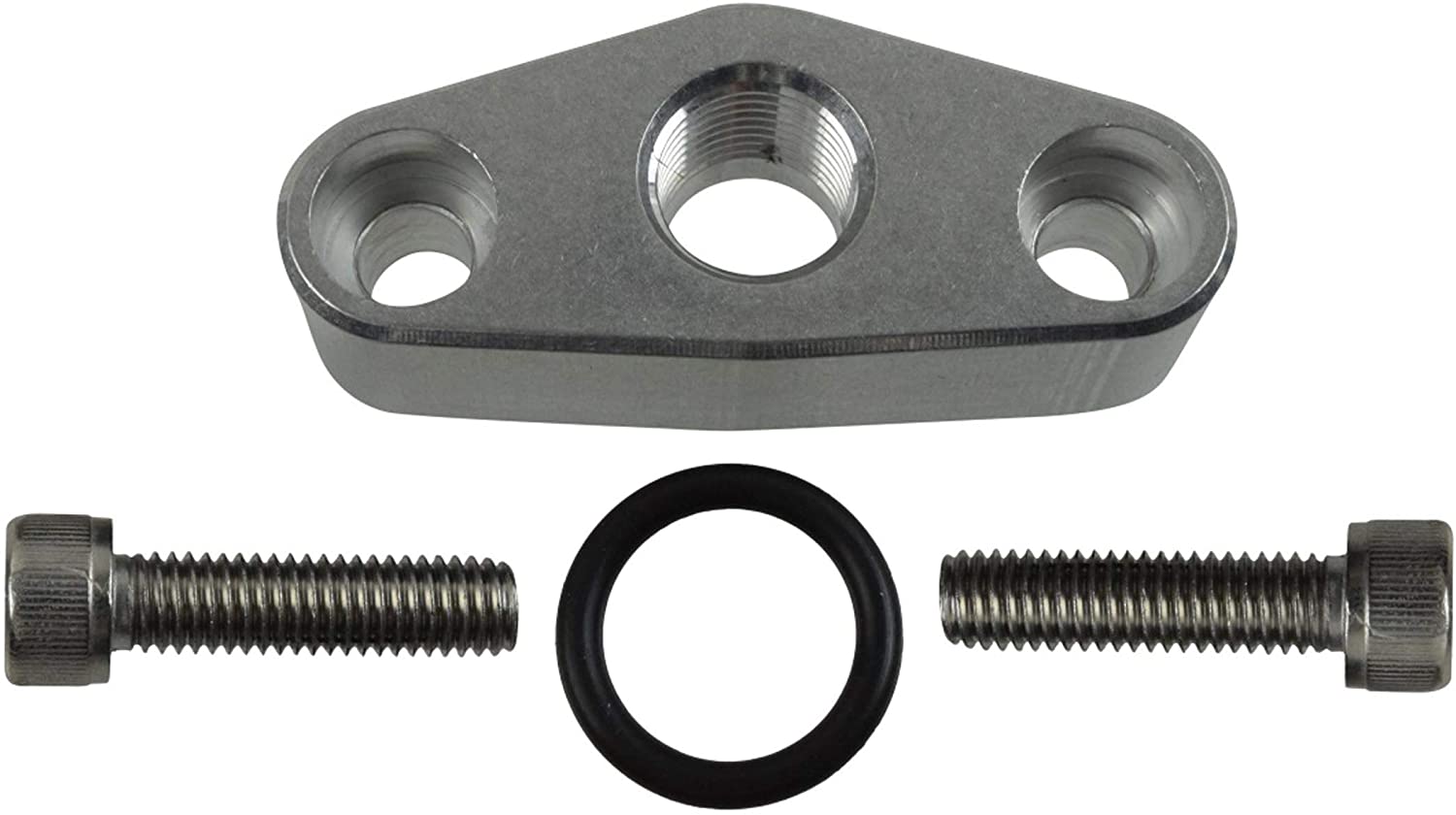 ICT Billet Oil Pressure Sensor Adapter Port - For Gen 4 LS Valley Pan - M16-1.5 Sending Unit 551623