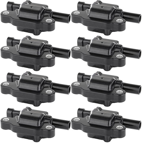 TUPARTS Pack of 8 Ignition Coils Fit for B-uick G-MC C-adillac Chevy 2005-2016 Replacement for OE: UF413 C1511