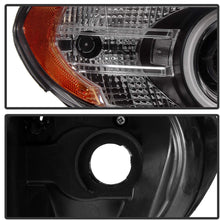 Spyder Auto 5076748 CCFL Halo Projector Headlights Black/Clear
