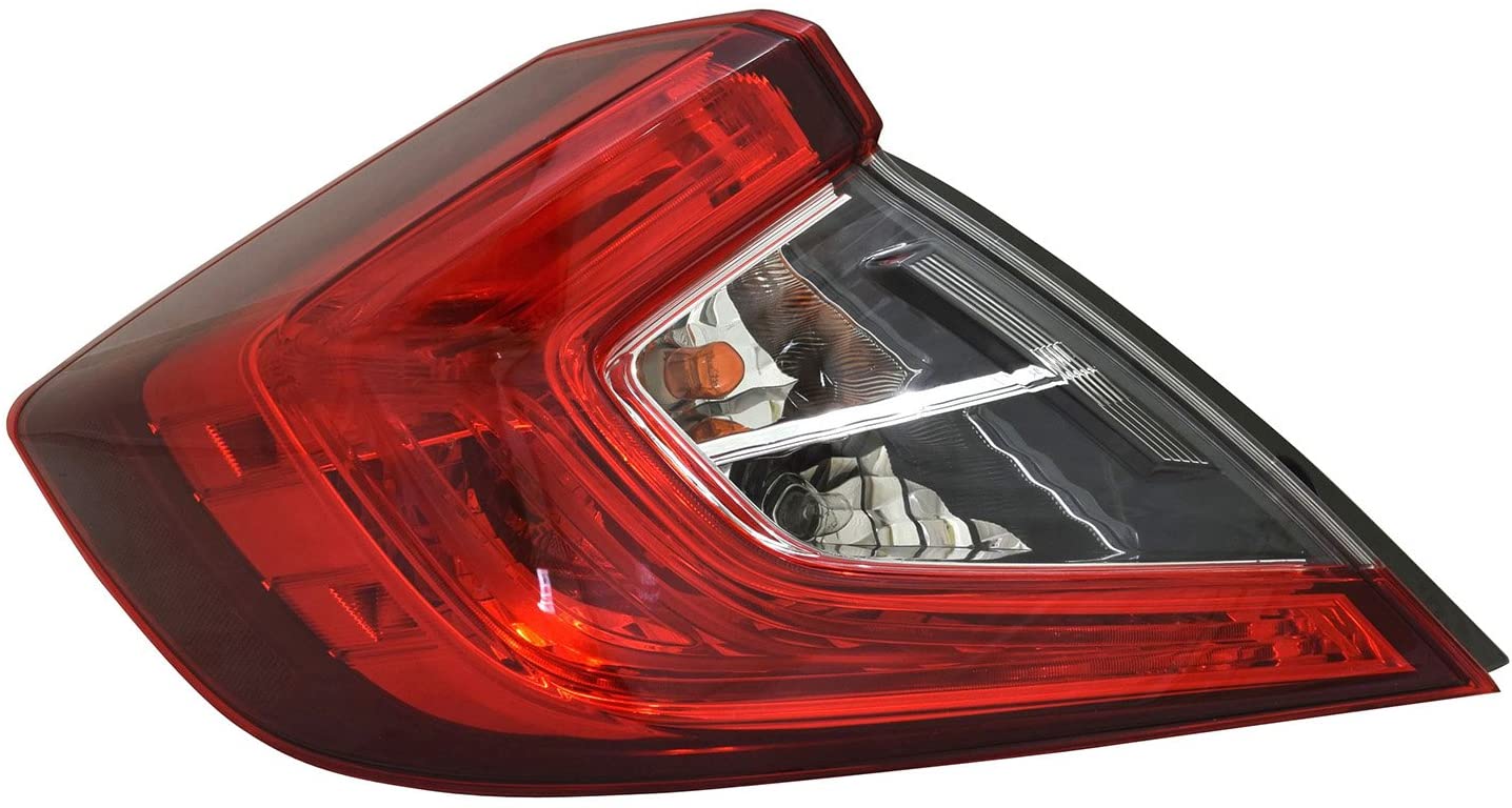 TYC 11-6878-00-1 Compatible with HONDA Civic Replacement Tail Lamp (NSF Certified)