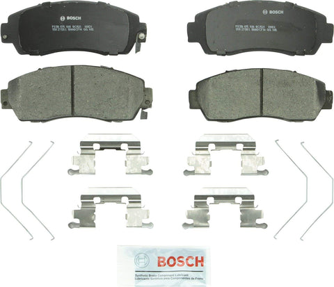 Bosch BC1521 QuietCast Premium Ceramic Disc Brake Pad Set For: Honda Crosstour, CR-V, Odyssey; Subaru Legacy, Front