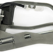 AA Ignition Front Passenger Side Door Handle, Right Side Replaces 51218243616 - Fits BMW X5 2000, 2001, 2002, 2003, 2004, 2005, 2006 - Exterior Door Handle Carrier Assembly Replacement