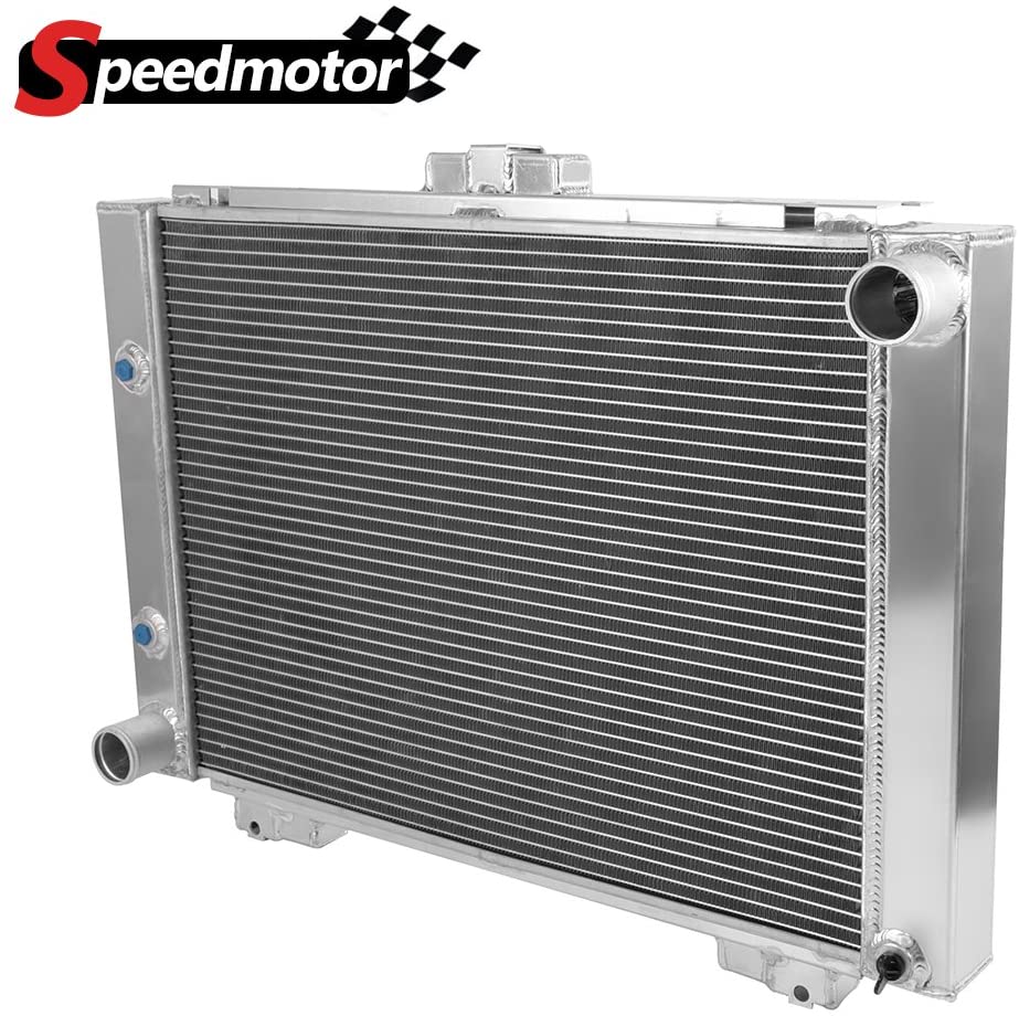 All Aluminum Racing Radiator Replacement For Ford 1964 Galaxie 390FE / Galaxie 500/500XL L6 V8 High Performance