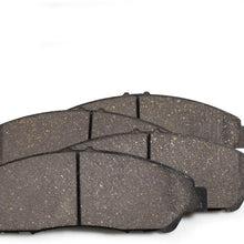 KFE KFE1378-104 Ultra Quiet Advanced Premium Ceramic Brake Pad Front Set Compatible with: 2009 2010 2011 2012 2013 2014 2015 Honda Pilot; 2007 2008 Acura MDX, RLX, ZDX
