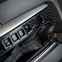 Carbon Fiber Grain Interior Gear ABS Panel Trim Shift Box Cover For Honda 10th Gen Civic 2016 2017 2018 2019 2020