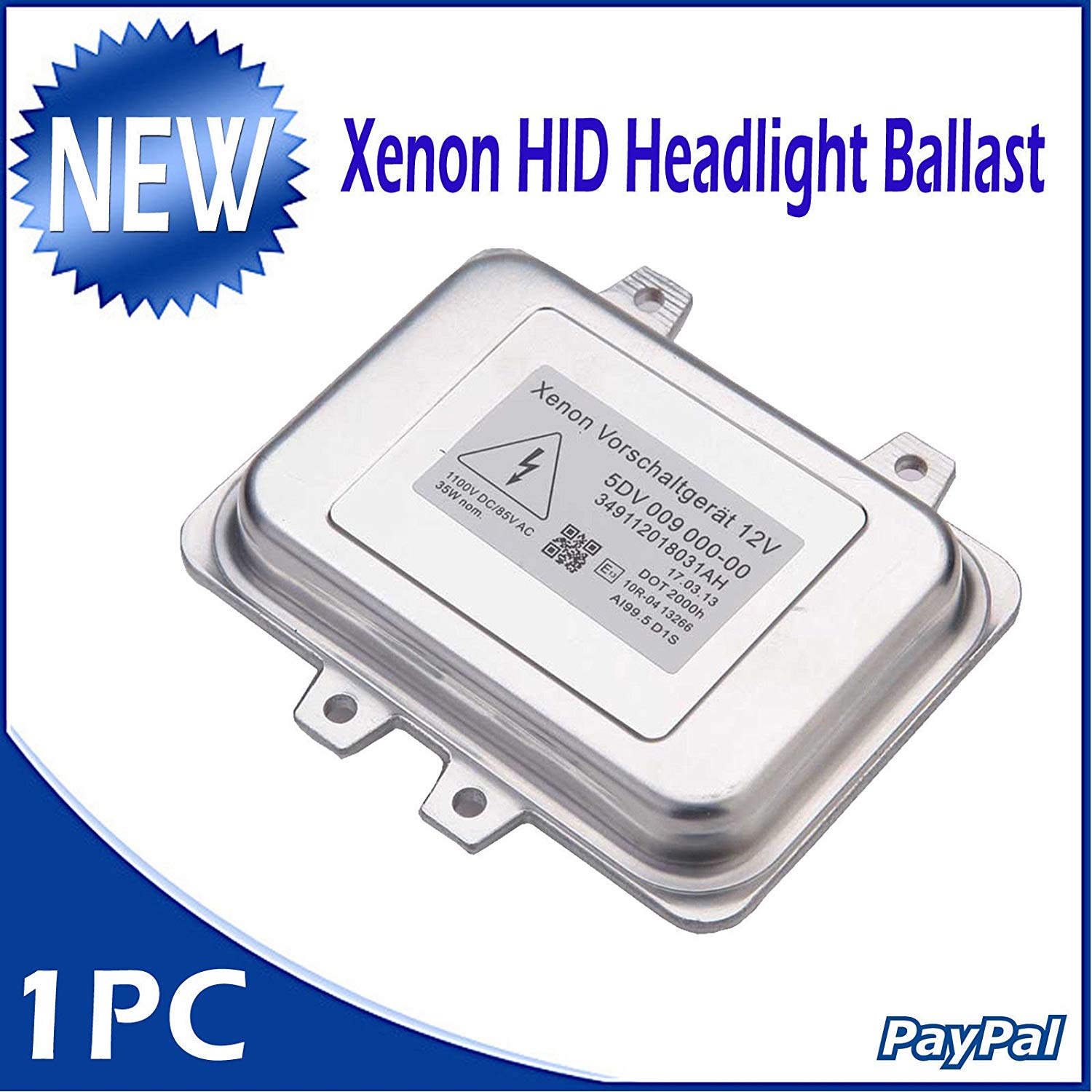 D1S D1R Xenon HID Headlight Ballast Control Module 35W For Cadillac Escalade / Freightliner Sprinter 2500 3500 - 5DV00900000 / 5DV 009 000-00 / 15782392 12767670 - 1 Pc