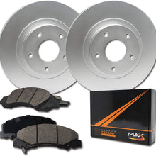 [Front] Max Brakes Geomet OE Rotors with Carbon Ceramic Pads KT035661