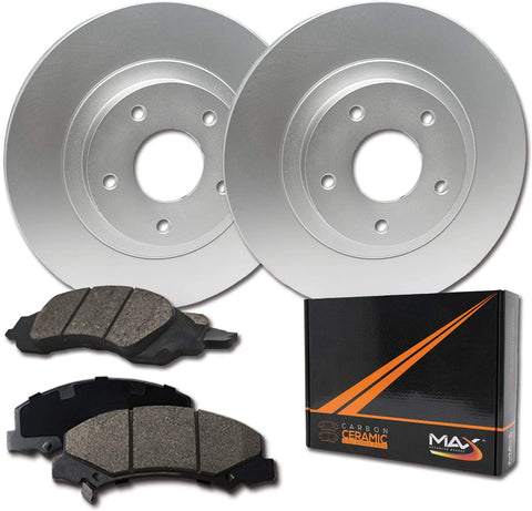 [Front] Max Brakes Geomet OE Rotors with Carbon Ceramic Pads KT035661