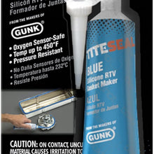 Gunk TITESEAL T503V Blue Silicone RTV Gasket Maker - 3 oz. (One Each, 3 oz. Blue)