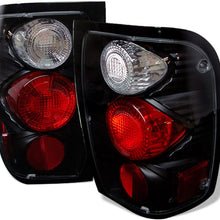 Spyder 5003805 Ford Ranger 98-00 Euro Style Tail Lights - Black