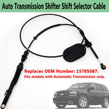 15785087 Equipment Automatic Transmission Shifter Shift Selector Cable,Auto Transmission Control Lever Cable,Compatible with GM Chevy GMC Buick Isuzu Saab Oldsmobile Envoy Trailblazer,By LIYYOO