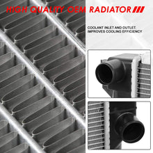 1553 OE Style Aluminum Core Cooling Radiator Replacement for Dodge Ram 2500 3500 Pickup Truck 5.9L 94-02
