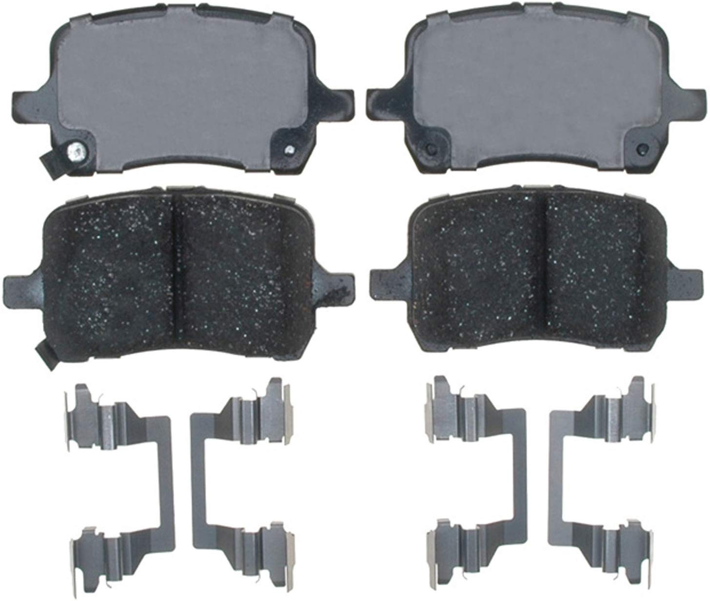 ACDelco 17D1160CH Professional Ceramic Front Disc Brake Pad Set