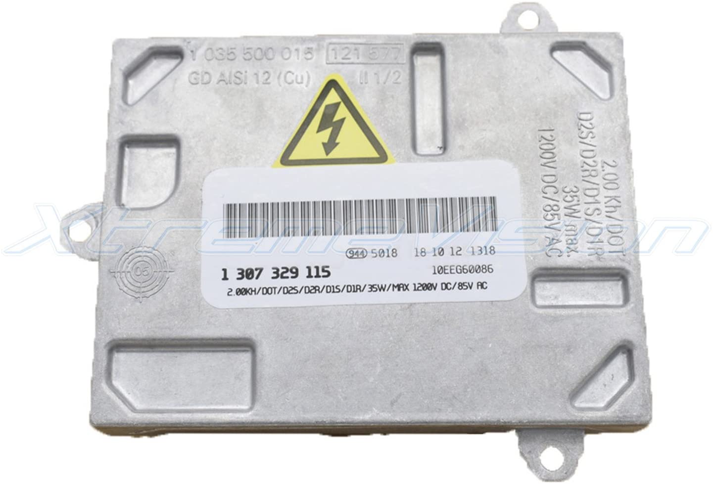 Xtremevision OEM Replacement Ballast Compatible with AL 1307329293 Xenon HID Ballast - D1S/D1R (Single - 1 PCS) - 2 Year Warranty