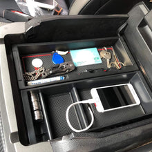 JDMCAR Center Console Armrest Insert Organizer ABS Tray Pallet Storage Box Container Compatible with Ford F150 2015 2016 2017 2018 2019 2020