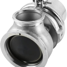 60mm Bolt-on 5/12/14 PSI External Turbo Exhaust Manifold Wastegate (Black)