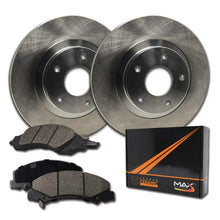 Max Brakes Rear Premium Brake Kit [ OE Series Rotors + Ceramic Pads ] KT018742 Fits: Nissan 2002-2015 Altima 2004-2008 Maxima 2007-2015 Sentra 2011-2017 Juke