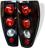 Spyder 5001412 Chevy Colorado 04-13 / GMC Canyon 04-13 Euro Style Tail Lights - Black (Black)