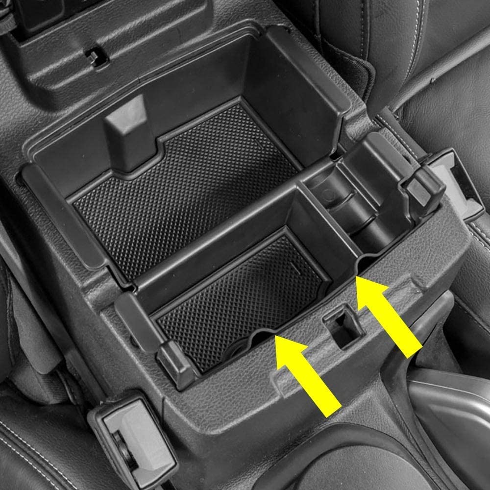 Cahant Car Center Console Organizer Tray for 2018 2019 Jeep Wrangler JL/JLU and Jeep Gladiator JT Truck (2020) Accessories