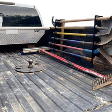 vikofan 6-Tool Landscape Truck Trailer Rack Tool Storage Rack Shovel Rack