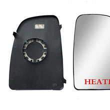 Brand New Passenger Right SIde Replacement Mirror Upper Glasses With Heated And Plate fit Ram Promaster 1500, 2500, 3500, New Six, Work Van
