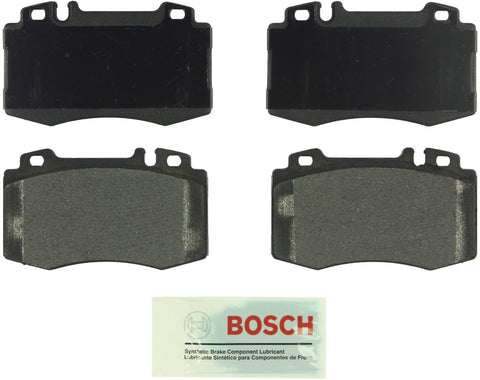 Bosch BE847 Blue Disc Brake Pad Set for Select Mercedes-Benz CL500, CL55, CLS500, E55, E550, ML430, ML500, ML55, S500, S55, S600, SL500, SL550, SL600, SLK350, SLK55 - FRONT